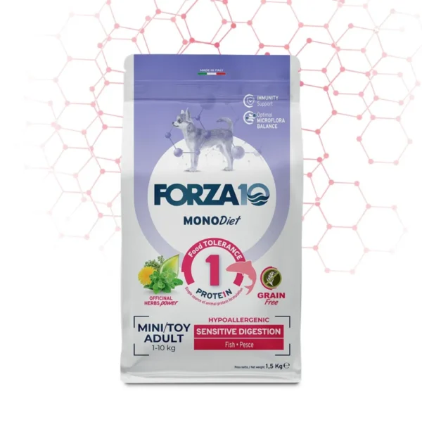 Forza10 MonoDiet Mini Toy Digestion Fish 1,5kg