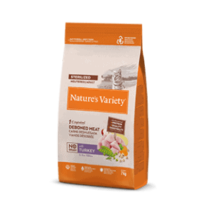 No Grain Sterilized Cat kalakutiena 7 kg