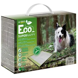 CROCI Super Nappy Eco ekologiški paklotai 84x57cm 14vnt