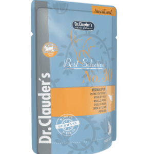 DR CLAUDERS BEST SELECTION konservai sterilizuotoms katėms su vištiena100 g x10 vnt