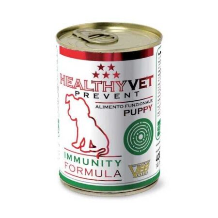 Healthyvet Prevent Immunity paštetas šuniukams 400g