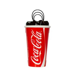 Kvapnus 3D pakabukas stiklinė COCA COLA Airpure