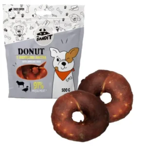 Mr Bandit DONUT spurga su ėriena ir antiena skanėstai šunims 500 g