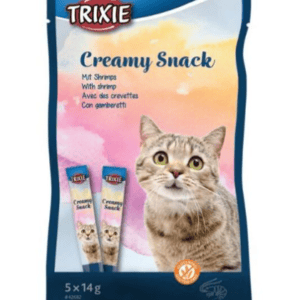 TRIXIE Creamy Snack with shrimp skanėstas katėms 5x14 g