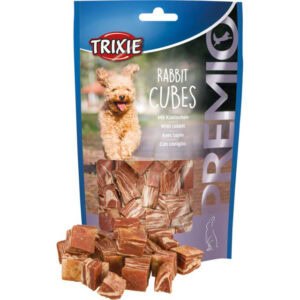 TRIXIE PREMIO triušienos kubeliai 100 g