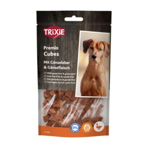 TRIXIE PREMIO žąsies kepenų kubeliai 100 g