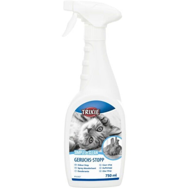 TRIXIE SimplenClean Kačių WC gaiviklis purškiamas 750 ml