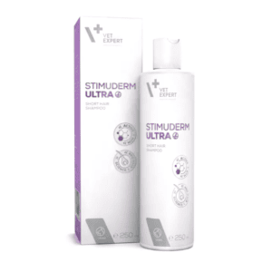 VetExpert Stimuderm Ultra Shampoo Short Hair šampūnas esant plaukų netekimui dėl ligų, 250 ml