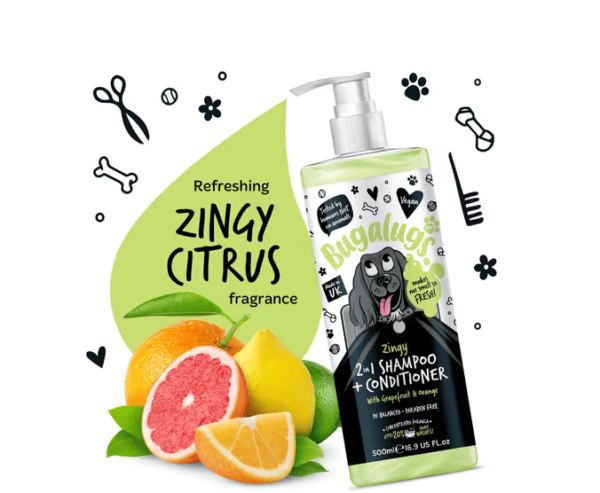 Bugalugs Zingy 2in1 Shampoo