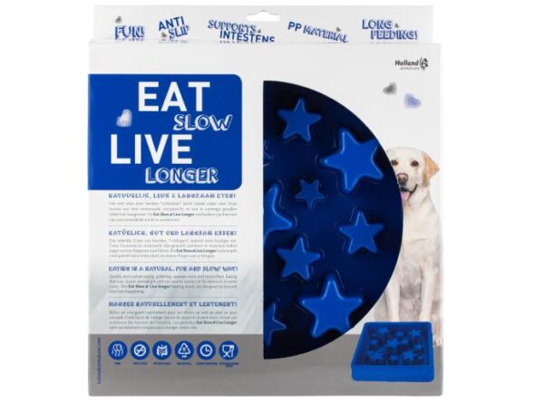Eat Slow Live Longer Star lėto valgymo dubenėlis dydis L 30cm