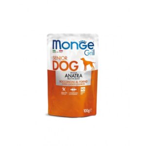 Monge Grill konservuotas pašaras šunims senjorams su antiena 100g