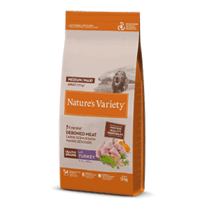 Natures Variety Healthy Grain Med Max Adult Dog kalakutiena 12 kg