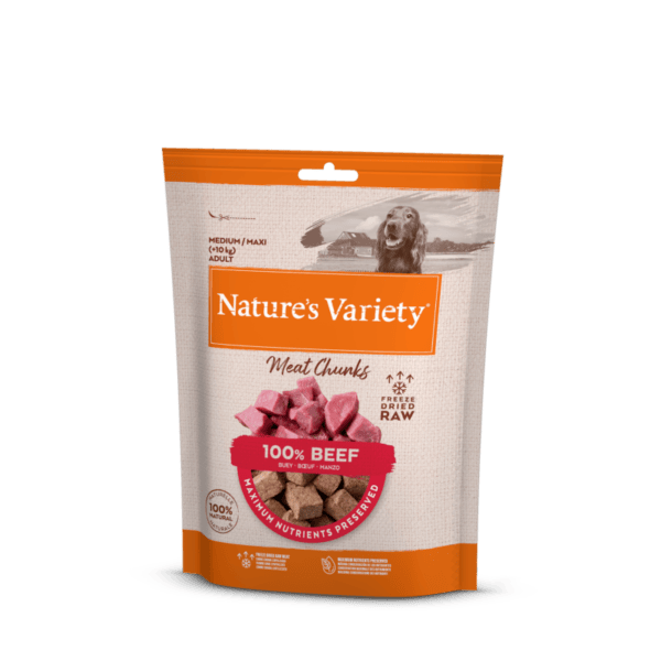 Natures Variety Meat Chunks jautiena 50 g