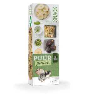 PUUR gardėsis graužikams bananai datulės 110g