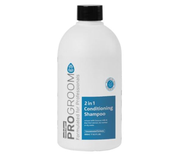 ProGroom 2in1 kondicionierius šampūnas gyvūnams 500ml