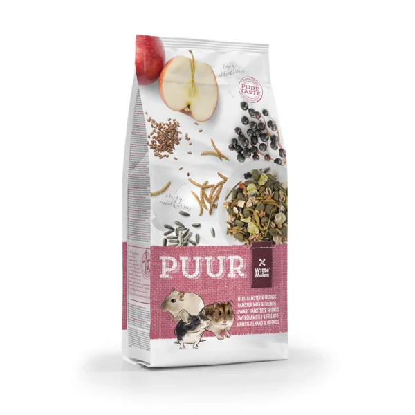 Puur Pašaras žiurkėnams Ir Kitiems Smulkiems Graužikams 400g