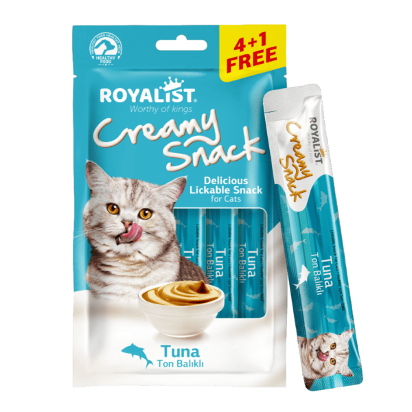 Royalist Creamy skanėstas su tunu katėms 75g x 3vnt