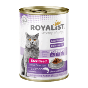 Royalist Sterilised Salmon Chunks konservai su lašiša sterilizuotoms katėms 400g x 6vnt