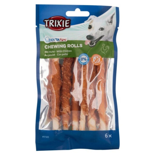 TRIXIE Denta Fun skanestai sunims kramtomi antienos suktinukai 250 g