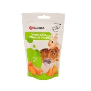 Veggie Snack Drops skanėstai graužikams morkų skonio