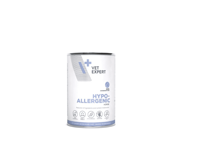 VetExpert Hypoallergenic Horse konservai alergiškiems šunims 400g VetExpert Hypoallergenic Horse konservai alergiškiems šunims 400g