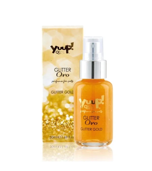 Yuup! Fashion Glitter Gold kvepalai su aukso blizgesiu 50 ml