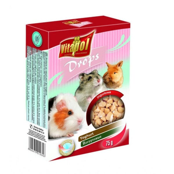 0000350 vitapol laseliai grauzikams su jogurtu 75g