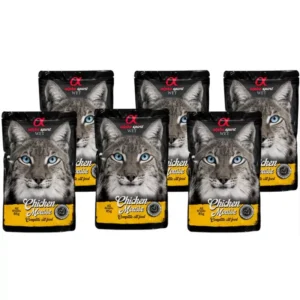 ALPHA SPIRIT WET putėsiai katėms su vištiena 85g 6vnt