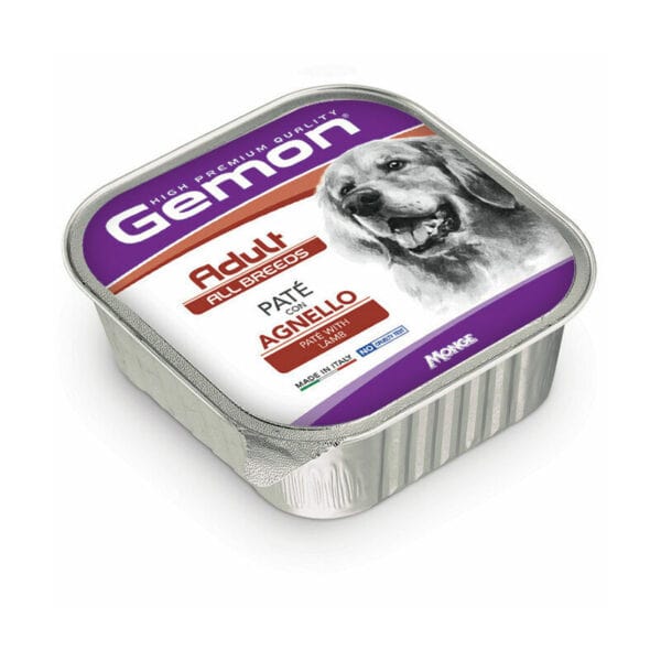 GEMON Wet Dog Pate Adult LAMB 150g