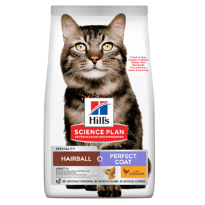 Hills SP Feline Adult Hairball & Perfect Coat