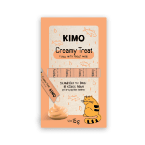 Kimo Cat Creamy Tuna Goat Milk tyrelės skanėstas katėms 60 g