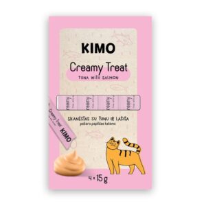 Kimo Cat Creamy Tuna Salmon skanėstas katėms 60 g
