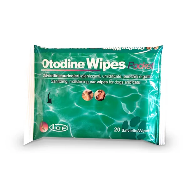 Otodine Wipes serveteles ausu higienai 20 vnt