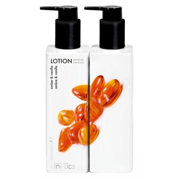 Parfumuotas losjonas rankoms ir kūnui Kinetics Amber & Vanilla 250ml