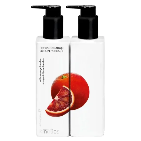Parfumuotas losjonas rankoms ir kūnui Kinetics Sicilian Orange & Amber 250 ml