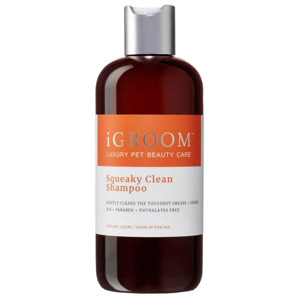 iGroom Squeaky Clean šampūnas šunims ir katėms 473ml