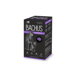 Bachus Calm & Brave papildai šunims ir katėms 60 tabl.