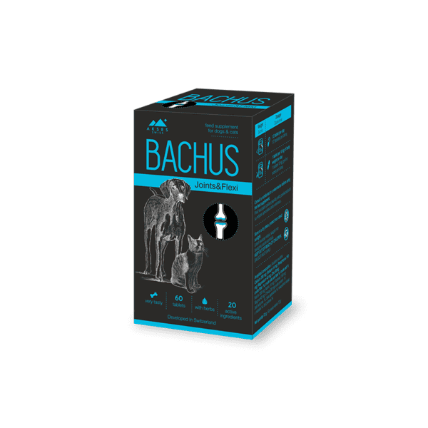 Bachus Joints & Flexi papildai šunims ir katėms, 60 tabl.