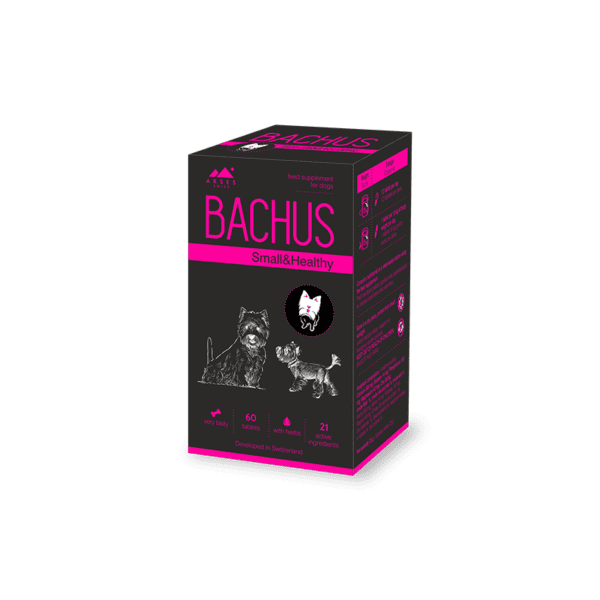Bachus Small & Healthy papildai šunims 60 tabl.