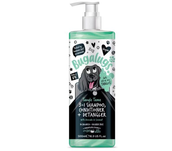 Bugalugs Tangle Tame 3in1 šampūnas 500ml
