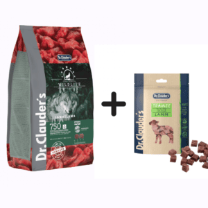 Dr. Clauders Wildlife Lamb sausas maistas šunims 11,5kg + skanėstai