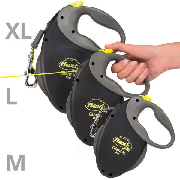 Flexi Giant Neon ilgis 8m XL