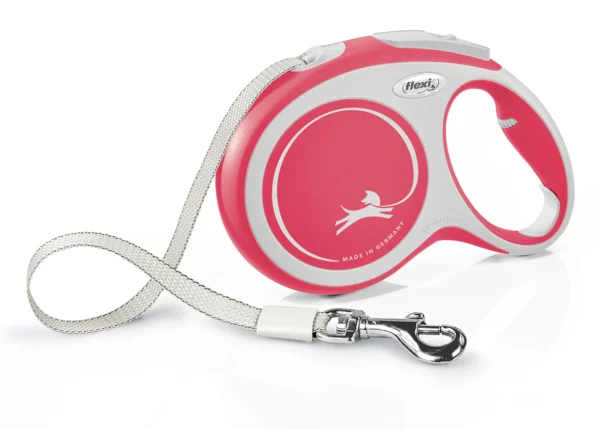 Flexi New Comfort Juosta raudona L 5m