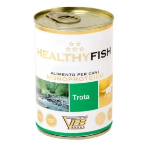 Healthyfish Trota (su upėtakiu) monoproteininis paštetas šunims 400g x 24vnt