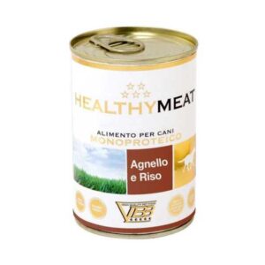 Healthymeat Agnello con Riso su ėriena ir ryžiais paštetas šunims 400gx24vnt