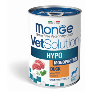 MONGE VetSolution HYPO MONO konservai šunims su antiena 400 g