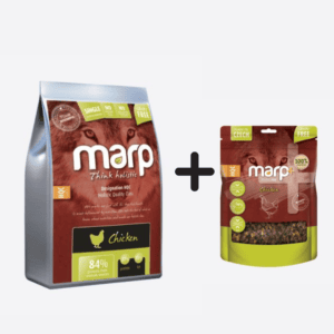Marp Chicken holistinis sausas maistas šunims su vištiena 17kg + skanėstai