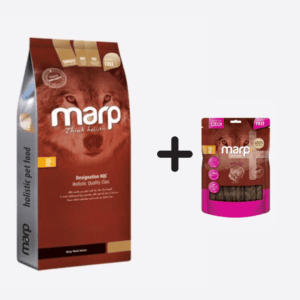 Marp holistinis sausas maistas šuniukams 17kg + skanėstai 80g