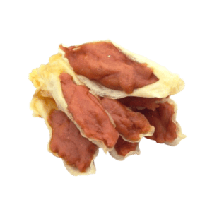 Real Dog SNACKS Triušio ausys su minkšta triušiena 500g