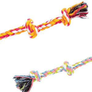 GIMDOG žaislas šunims virvė su trimis mazgais, 43cm